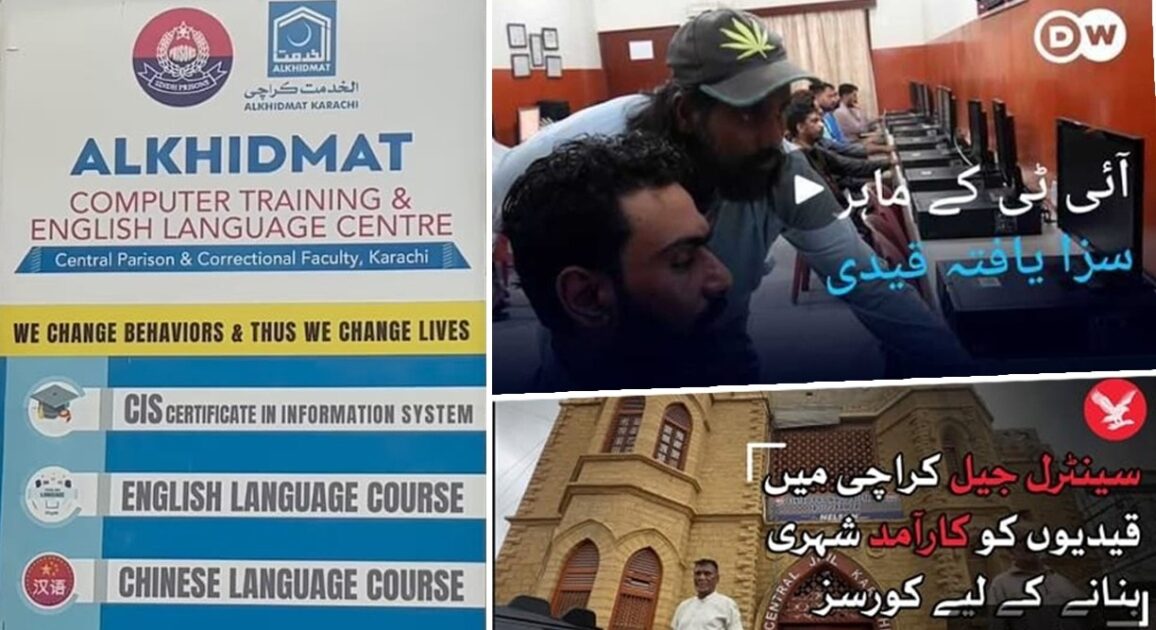 Al-Khidmat’s Prison IT Training Center at Central Jail Karachi Gains Global Recognition