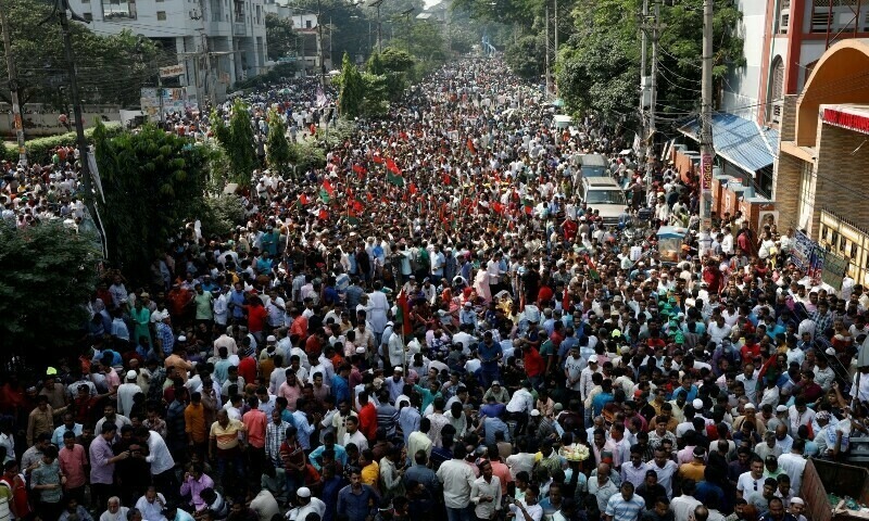 Bangladeshi Students Launch Nationwide Civil Disobedience Movement