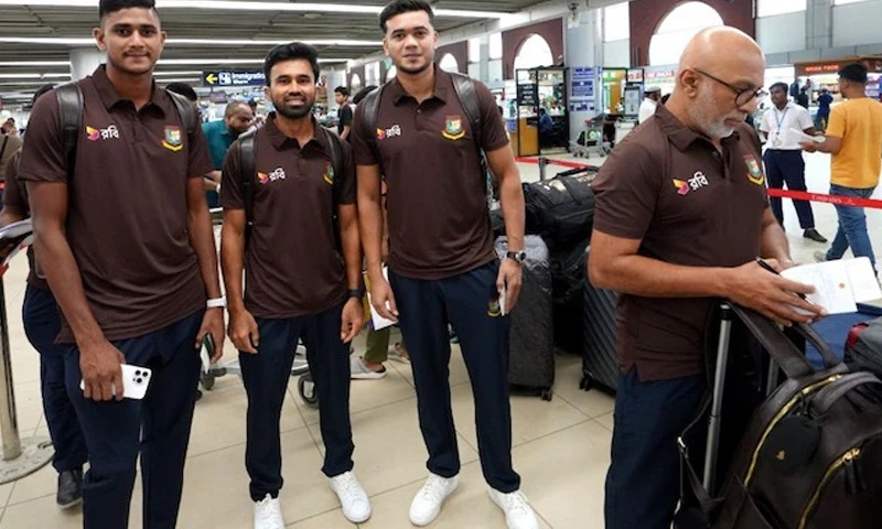 Bangladesh Cricket Team Arrives in Lahore for Test Series