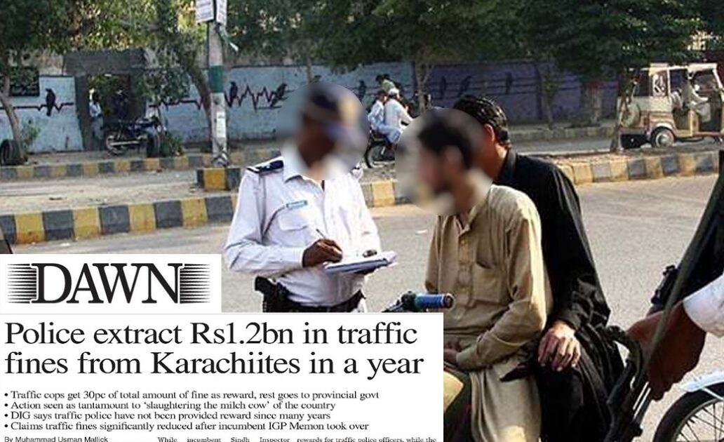 Karachi Traffic Police Collects Record 1.2 Billion Rupees in Fines: Over 2 Million Tickets Issued