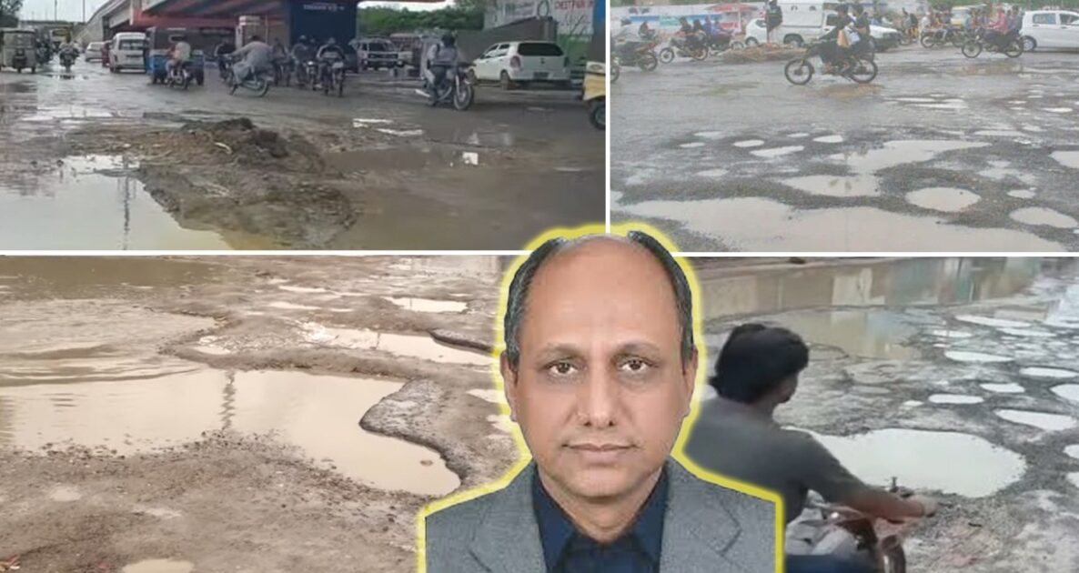 Rain-Hit Roads Can’t Be Repaired Now, Will Deteriorate Again, Warns Sindh Minister