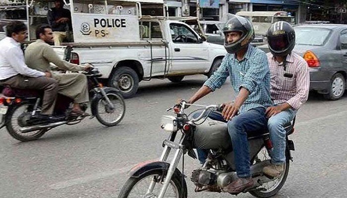 Ban on Motorcycle Pillion Riding Imposed Across Sindh, Effective from September 13-17