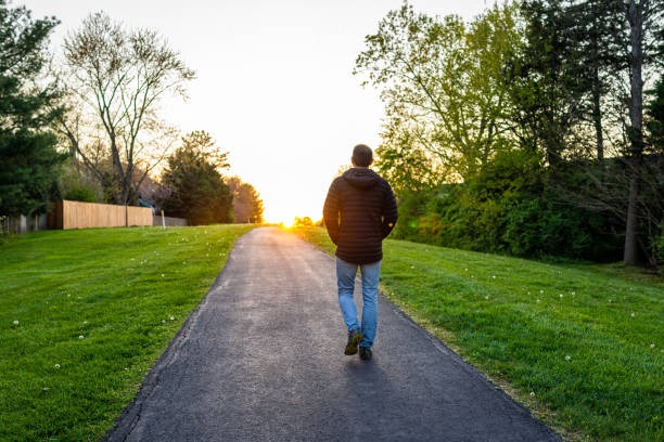 Exercise or Escape? Morning Walkers Face Dogs, Night Walkers Risk Robbers