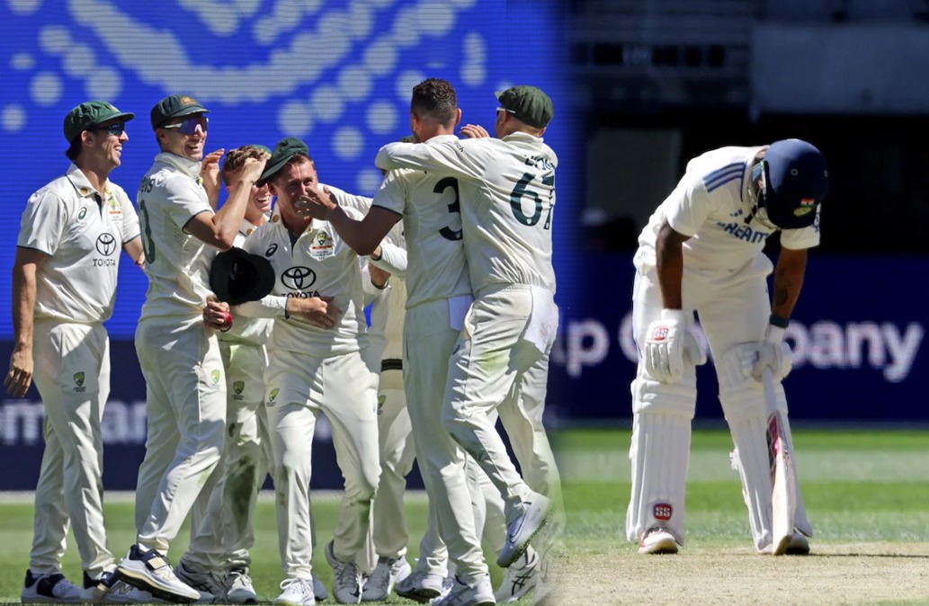 Australia Collapses to 67/7 by Stumps Bumrah and Siraj Lead the Charge